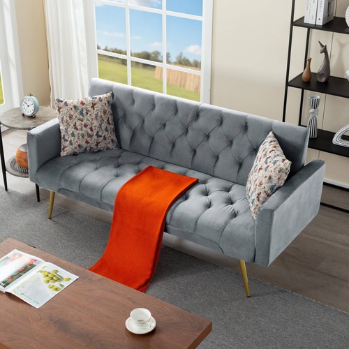 Modern futon sofa bed - sofa,