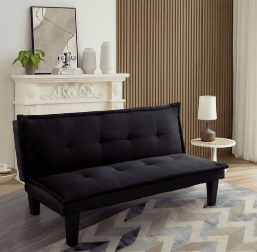 Twin modern faux suede - modern,